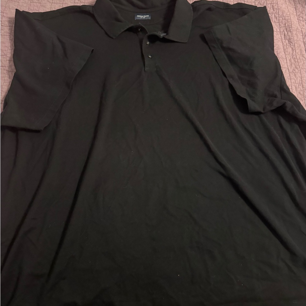 Classic Black Men's Polo Shirt